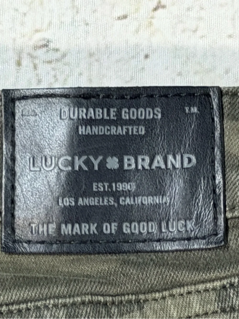 Lucky Brand Camouflage Denim Jeans Pants Women's